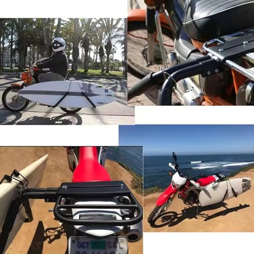 Rack de planche de surf en scooter résistant pour trajets sans vibrations - 2