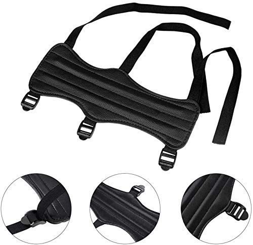 image for Haploon 4 Pack Archery Arm Guards Leather Forearm Protector Adjustable