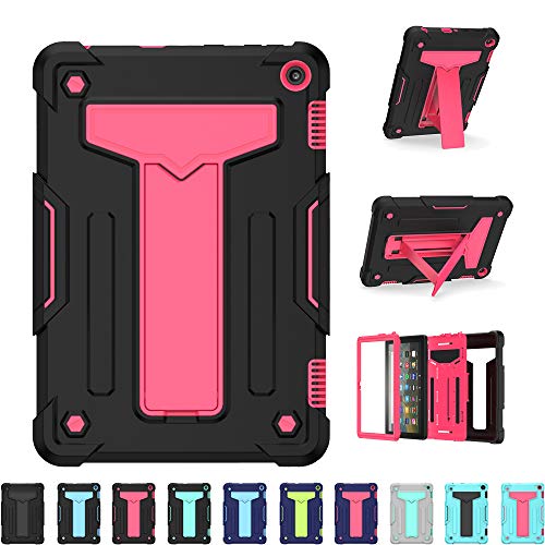 �uDoo�vNew Fire HD8 /Fire HD8 Plus �P�[�X 2020�N���� ��10����p �J�o�[ �X�X�^���h���� �ČRMIL�K�i�擾 �O�w�ی� ��� �����Ռ��ی� �ϏՌ� ���h�~ �S�ʕی� �h�o �y�� �����o���p�[�P�[�X �j�����p �D�u���b�N