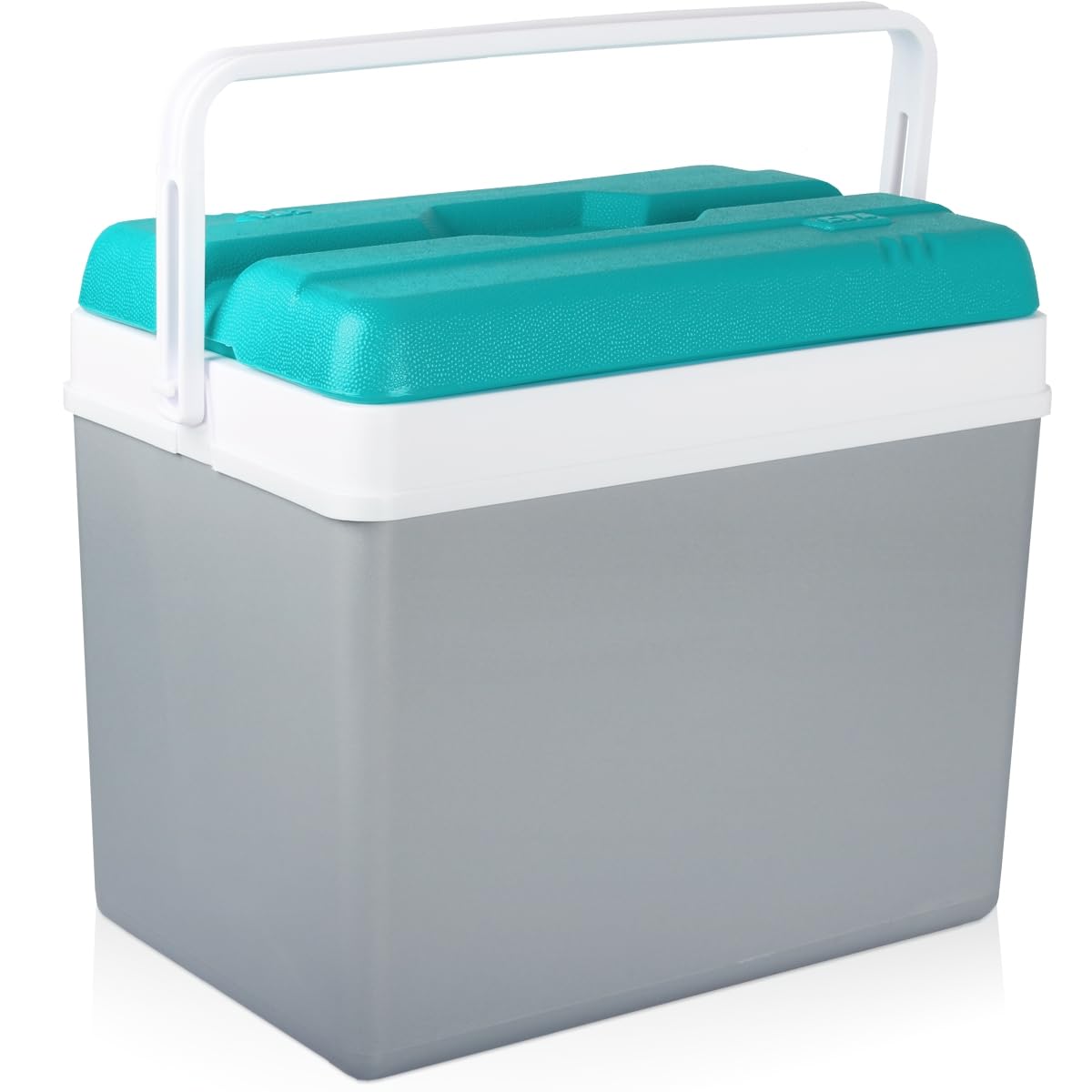 Kühlbox Isolierbox Kühltasche Camping Thermobox Isoliertasche Grau