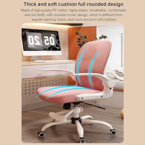 Chaise de bureau ergonomique en maille avec appuie-bras basculable - 4