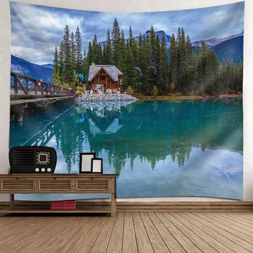 Tapisserie décoration murale 260x240cm habillez un grand mur blanc sans peindre