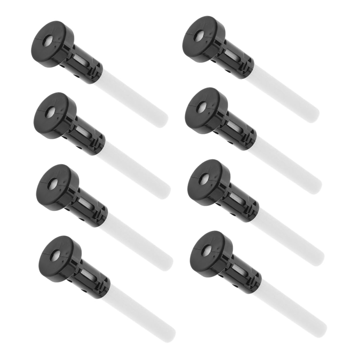 KALLORY 4sets Cotton Filter Sticks with Base for Humidifiers Absorption Wicks for Improved Humidification Easy Replacement Compatible with Portable Humidifiers