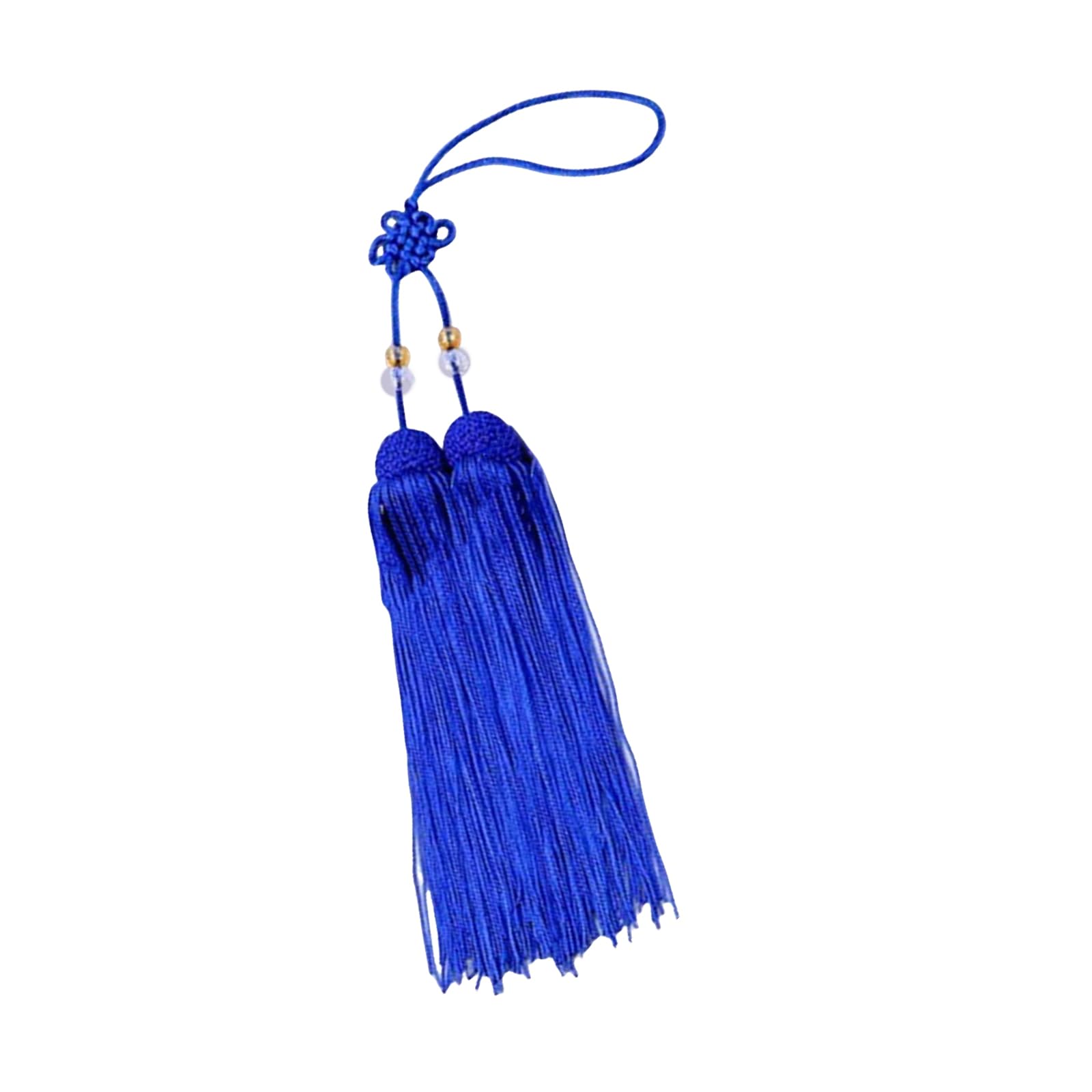 Bhfyob Blue Traditional Chinese Taiji Swords Tassels Silk Martial Arts Supplies Kungfu Performances Accessory Drama Accessories