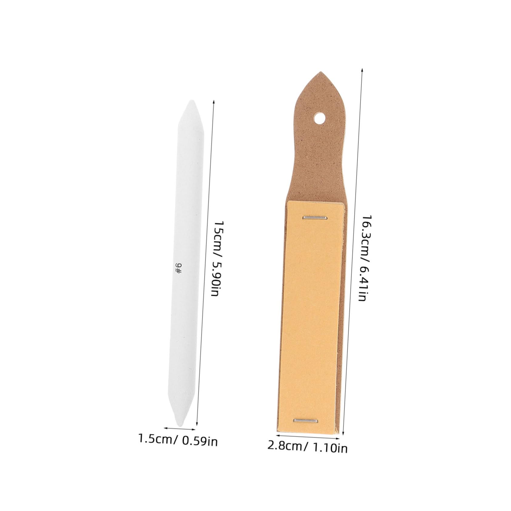 HOMSFOU Professional Sandboard Painting Tools: Blending Stumps Art Blenders Paper Drawing Supplies for