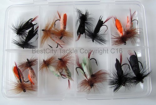 Tigofly Lot De 12 Leurres De Pêche à La Mouche à La Mouche