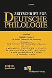 Klassik, modern: Für Norbert Oellers zum 60. Geburtstag (Sonderhefte der Zeitschrift für deutsche Philologie)