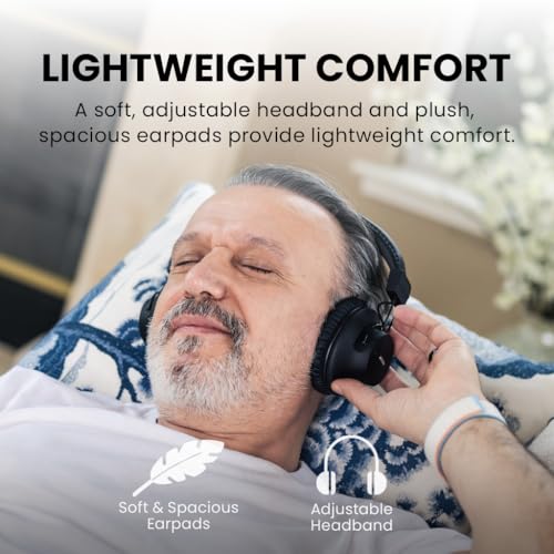 Avantree HT41899 Plus 2 - Dual Bluetooth 5.3 Wireless Headphones for TV with Transmitter and Charging Docks, aptX Adaptive & Low Latency, Compatible with TVs with Optical or 3.5mm AUX Avantree HT41899 Plus 2 - Dual Bluetooth 5.3 Wireless Headphones for TV with Transmitter and Charging Docks, aptX Adaptive & Low Latency, Compatible with TVs with Optical or 3.5mm AUX