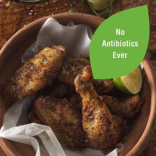 Just Bare All Natural Fresh Chicken Whole Wings | Antibiotic Free | Bone-In | 1.375 Lb #TOP2