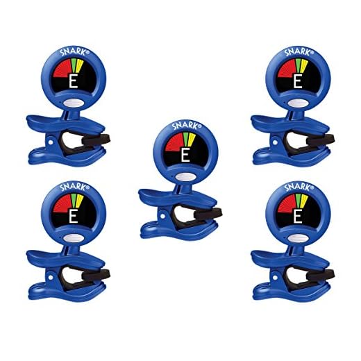 Snark SN1X Clip on Tuner Enhanced SN-1 Bundle x 5