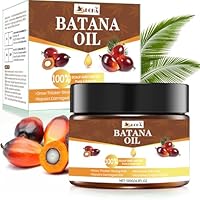 Batanaöl für Haarwachstum – Unraffiniertes natürliches Batanaöl revitalisiert die Haarstärke, rohes Batanaöl zur Behandlung von Haarausfall und zur Kopfhautpflege, Beseitigt Spliss (1 Pack)