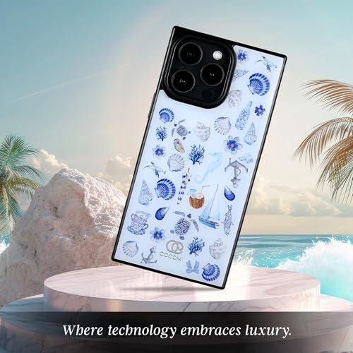 Image of COCOMII Rectangle for iPhone 16 Pro Max Case, Mariner's Treasure