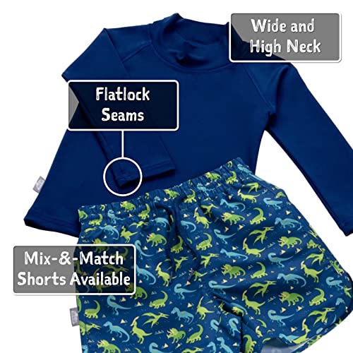 Image of JAN & JUL UV Swim Shorts and Long Sleeve UV Shirt for Toddlers