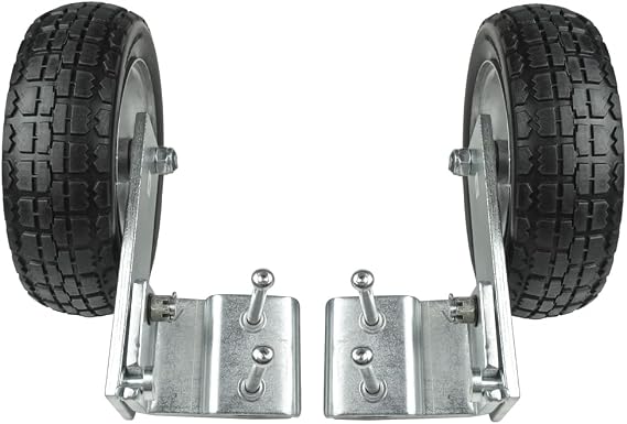 AGORA PU Tire Wheels Premier Pro Soccer Goals - Set of 2
