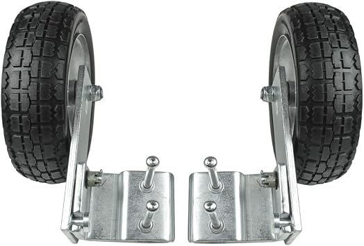 AGORA PU Tire Wheels Premier Pro Soccer Goals - Set of 2