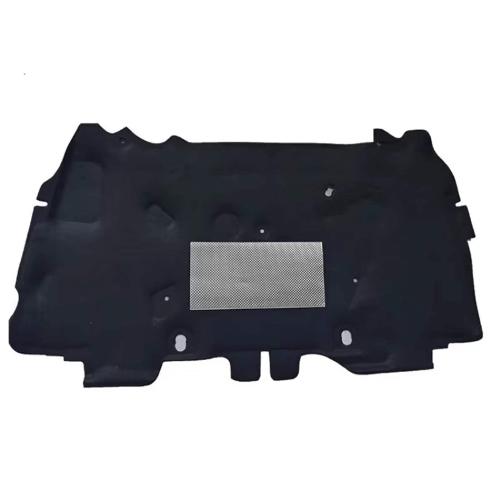 Lomgyhfd One Color Bonnet Insulation Mat Compatible With Jeep For Wrangler Jk 2018-2023 Engine Soundproof Cotton Mat Front Hood Engine Heat Sound Insulation Pads Cover