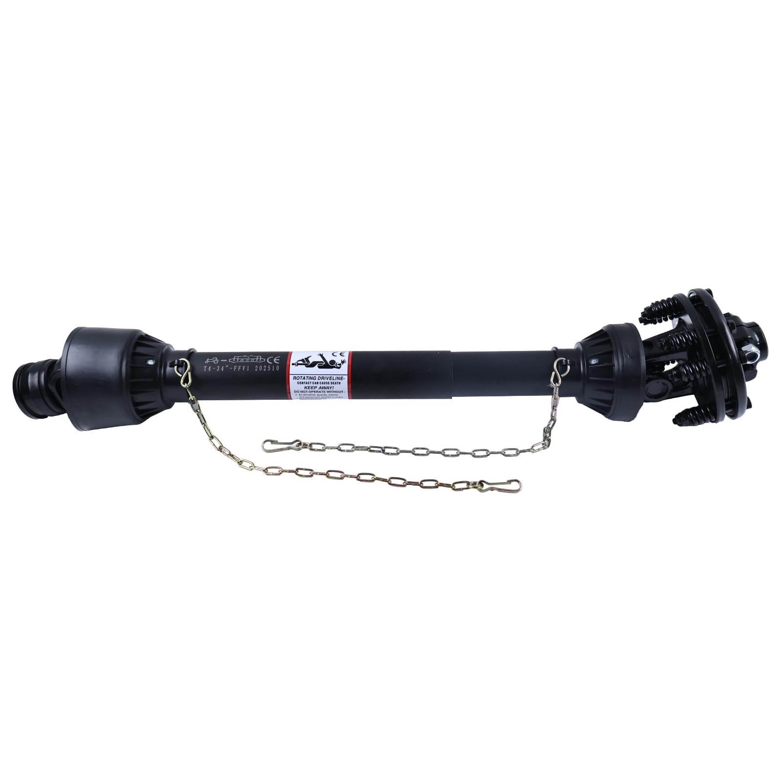 Amazon.com: Czomoizc PTO Complete Drive Shaft 1 3/8” - 6 Splined