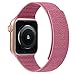 Produktbild SYNCHRO Geprägtes Lederband kompatibel mit Apple Watch Band Magnet-Armband für Serie 8 7 6 5 4 3 2 Ultra SE für Damen oder Herren 49mm 45mm 44mm 42mm 41mm 40mm 38mm Echtleder iWatch Armbänder
