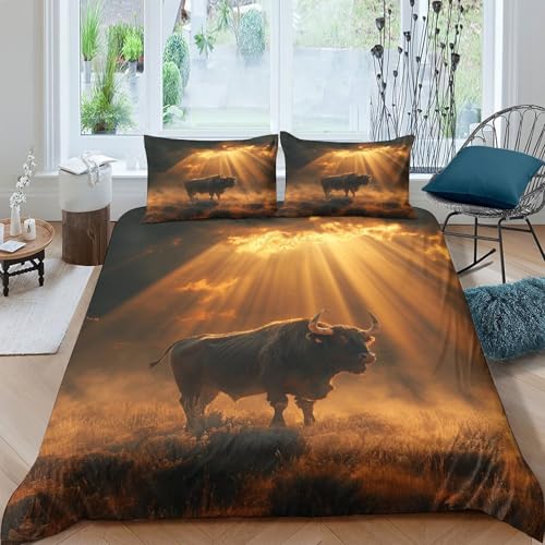 Parure de lit king size microfibre ultra douce de qualité supérieure