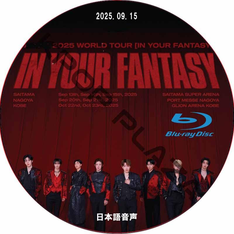 Amazon.co.jp: ATEEZ DVD [Blu-ray] ATEEZ 2025 WORLD TOUR [IN YOUR