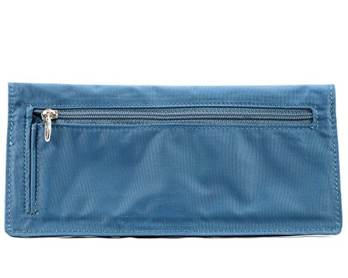 Big Skinny Women's Executive Bi-Fold Checkbook Slim Wallet, Holds Up to 40 Cards2