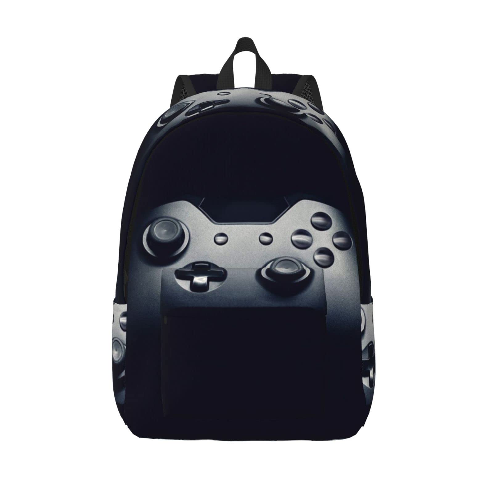 Sac à dos ordinateur portable imprimé manette de jeu grand format M - 8