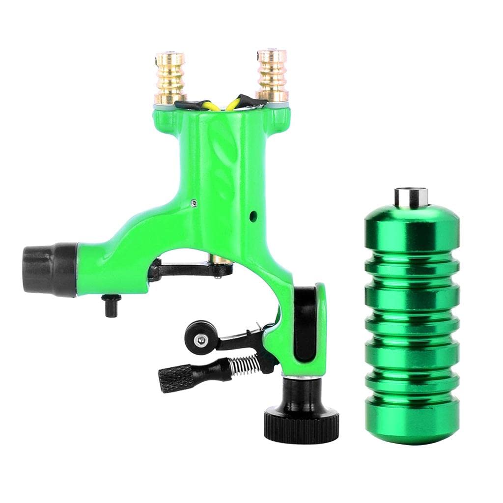 Lightweight Rotary Tattoo Machine Dragonfly Shader Liner With Handle Grip For Tattooist Tattoo Art Supplies Green-image-44