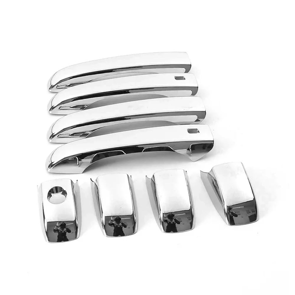 Vdcxse Silvery 1 Outer Door Handle Shell For Chrysler 300C Le Lx 2005-2011 Door Bowl Handle Decorative Sticker Supplies