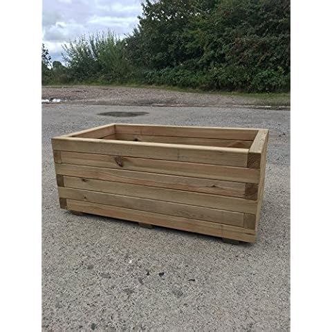 Simply Wood Tanalised Pressure Treated Trough Planter - EXTRA LARGE - SALE Cover