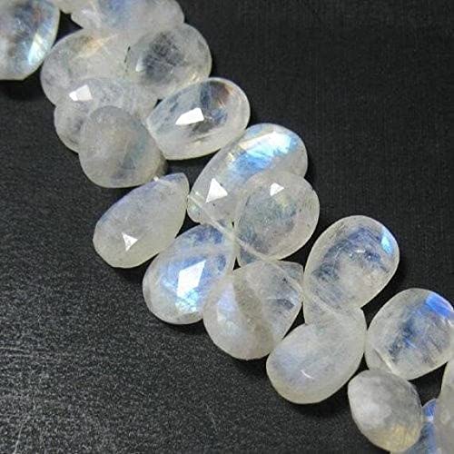 Pierre de lune arc-en-ciel en perles de 9mm pour éliminer les défauts de facettage
