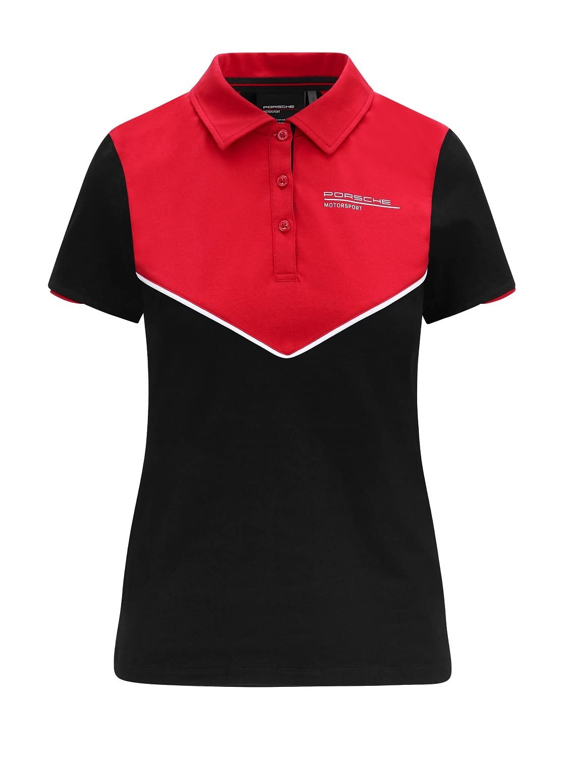 Polo Mujer Porsche Motorsport Team Oficial Formula, Negro , XS