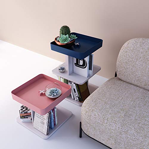 Table basse au montage simple avec étagère de rangement salon - 7