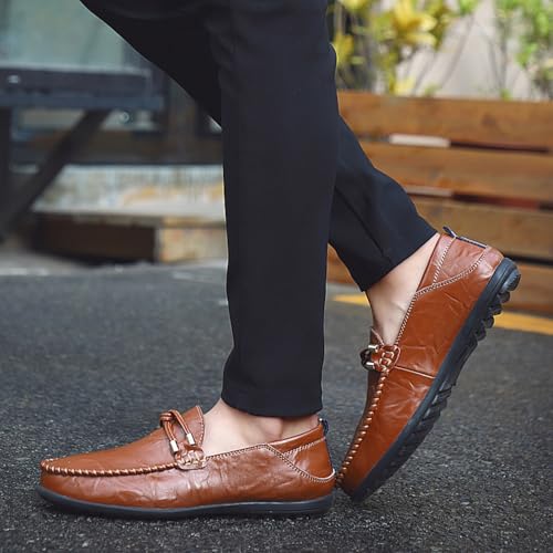 Mens Casual Slipon Shoes Soft Penny Loafers Breathable Non-Slip Suitable for Daily Business and Outdoor4