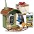 Centvicam Smart Bird Feeder with Camera: Hummingbird Feeder with Solar Powered for Outdoors, Bird House with 2K HD Video & AI Bird Species Identification, Arrival Alerts, Gift for BirdLovers - Green
