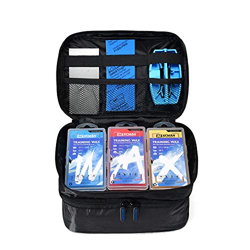 XCMAN Complete Ski Snowboard Tuning and Waxing Kit with Waxing Iron,Ski