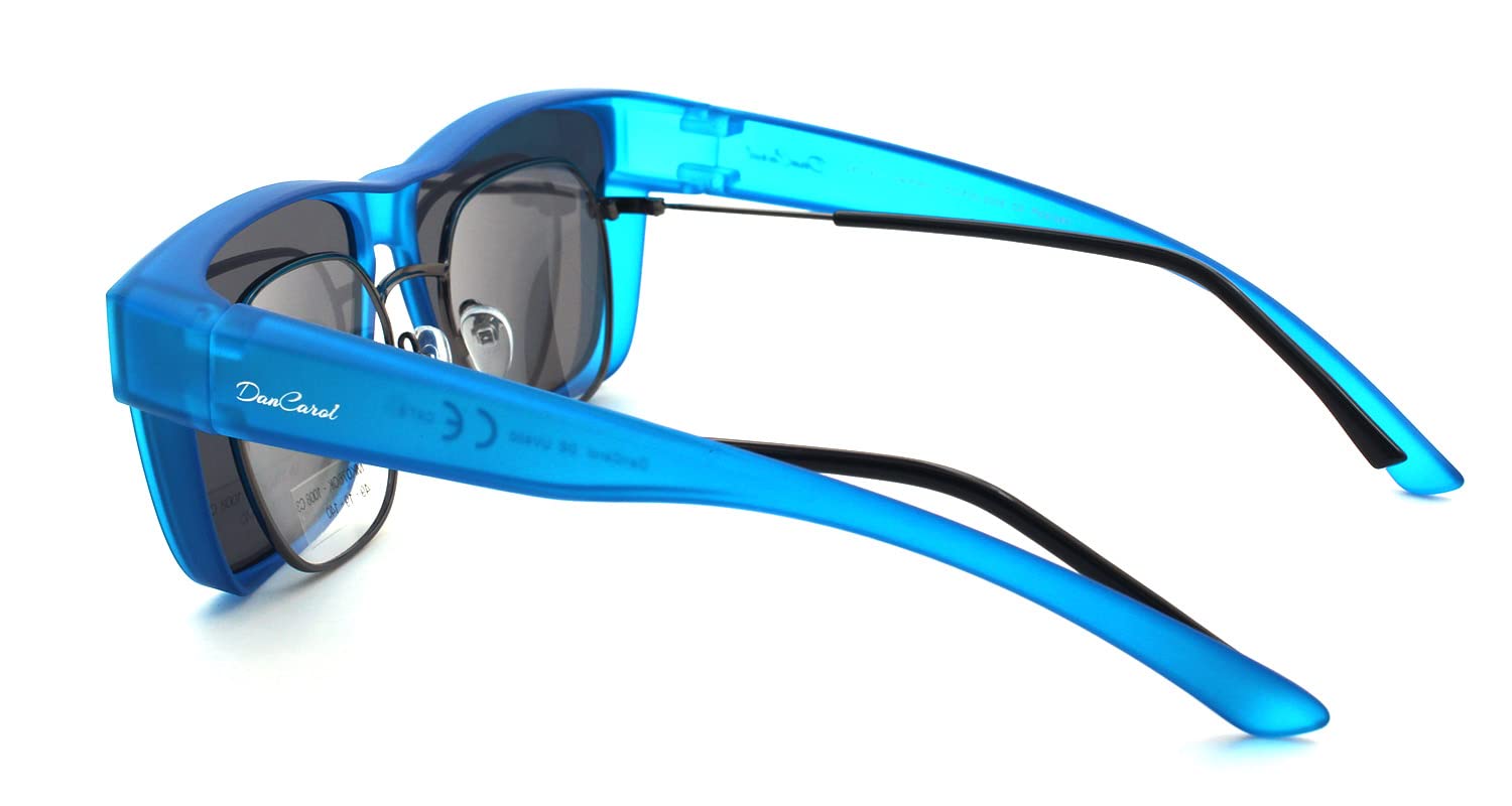 DanCarol DC-POL-2055-C2-Die Überbrille, ideal für Brillenträger Für Große FASSUNG- Polarizierte Gläser
