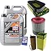 Produktbild QR-PARTS 69332564 Filter Set Inspektionspaket 10 Liter Liqui Moly Motoröl Top Tec 4200 5W-30 MANN-FILTER Innenraumfilter Luftfilter Ölfilter