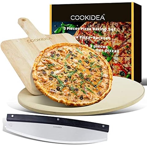 Juego de horno y barbacoa para pizza CookIdea (3 unidades) Cover