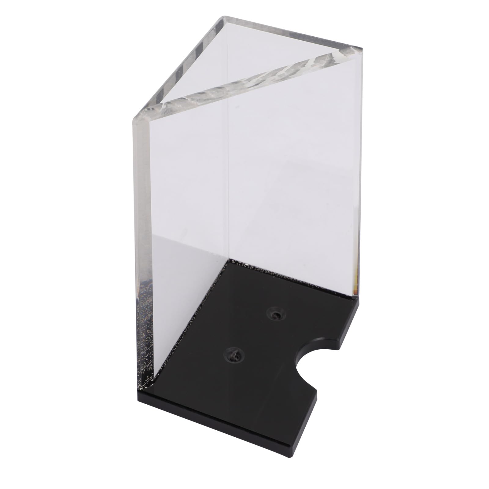 TOYANDONA Portacarte da Poker in Acrilico Scatola per Carte Giocattolo Stands di 8 Mazzo Design Chic e Trasparente