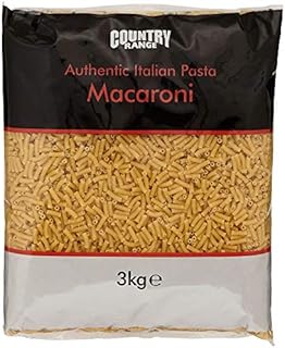 Country Range Italian Macaroni Pasta - 1x3kg Bags