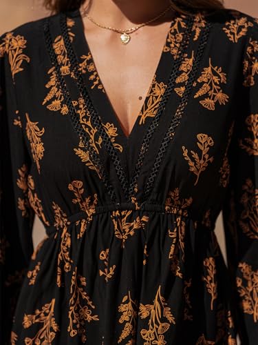 Robe d'automne fluide idéale pour vos sorties en terrasse - 2