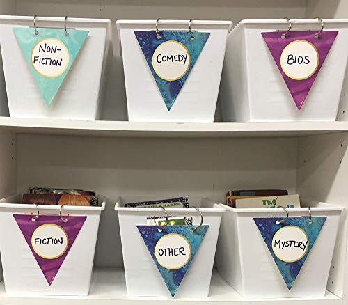 Image of Carson Dellosa 36-Piece Galaxy Pennants, Science and Space Theme Cutouts, Marble and Gold Party Decorations, Name Tags, Bulletin Board, and Classroom Decor