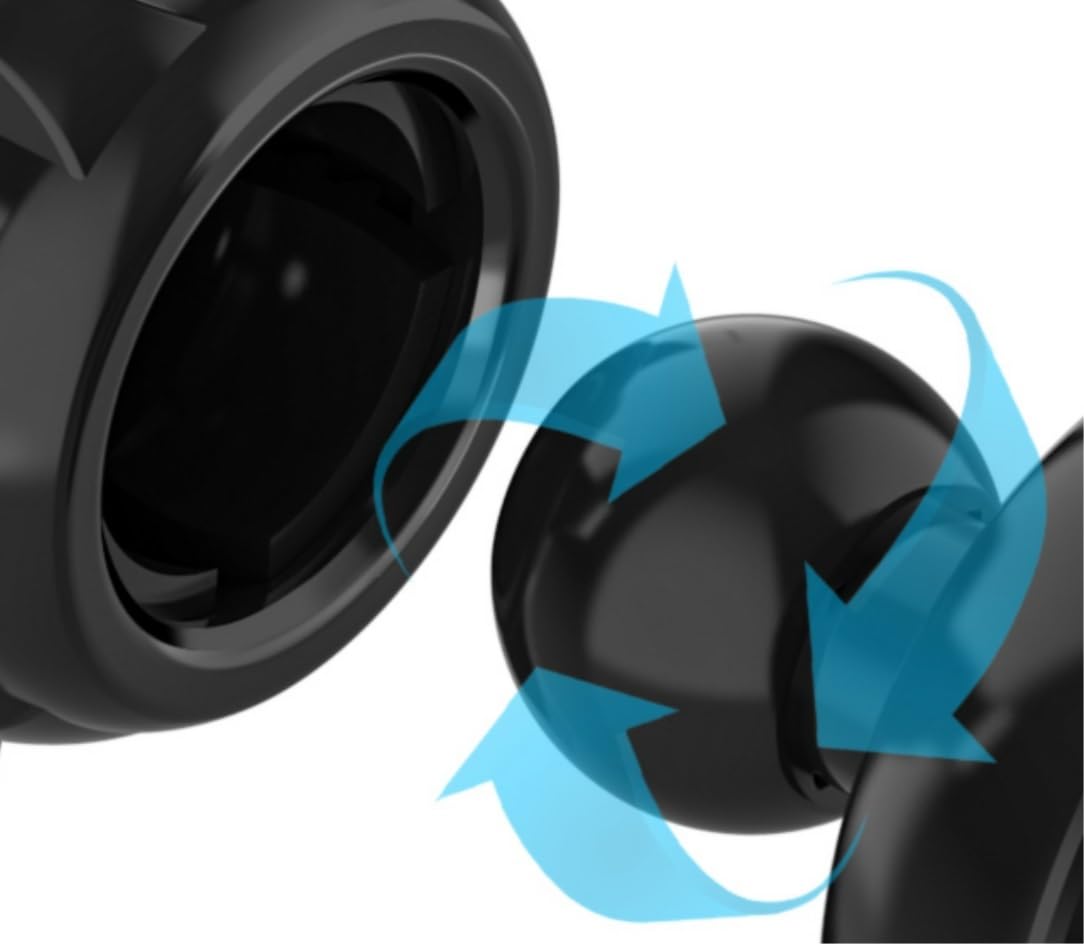 Supporto Telefono Portacellulare per Auto Universale in Lega di Ventilazione per Accessorio per Telefoni Cellulari per Auto(Blue)