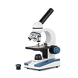 AmScope M150C / M150C-I 40X-1000X All-Metal Optical Glass Lenses Cordless LED Student Biological Compound Microscope Base Microscope