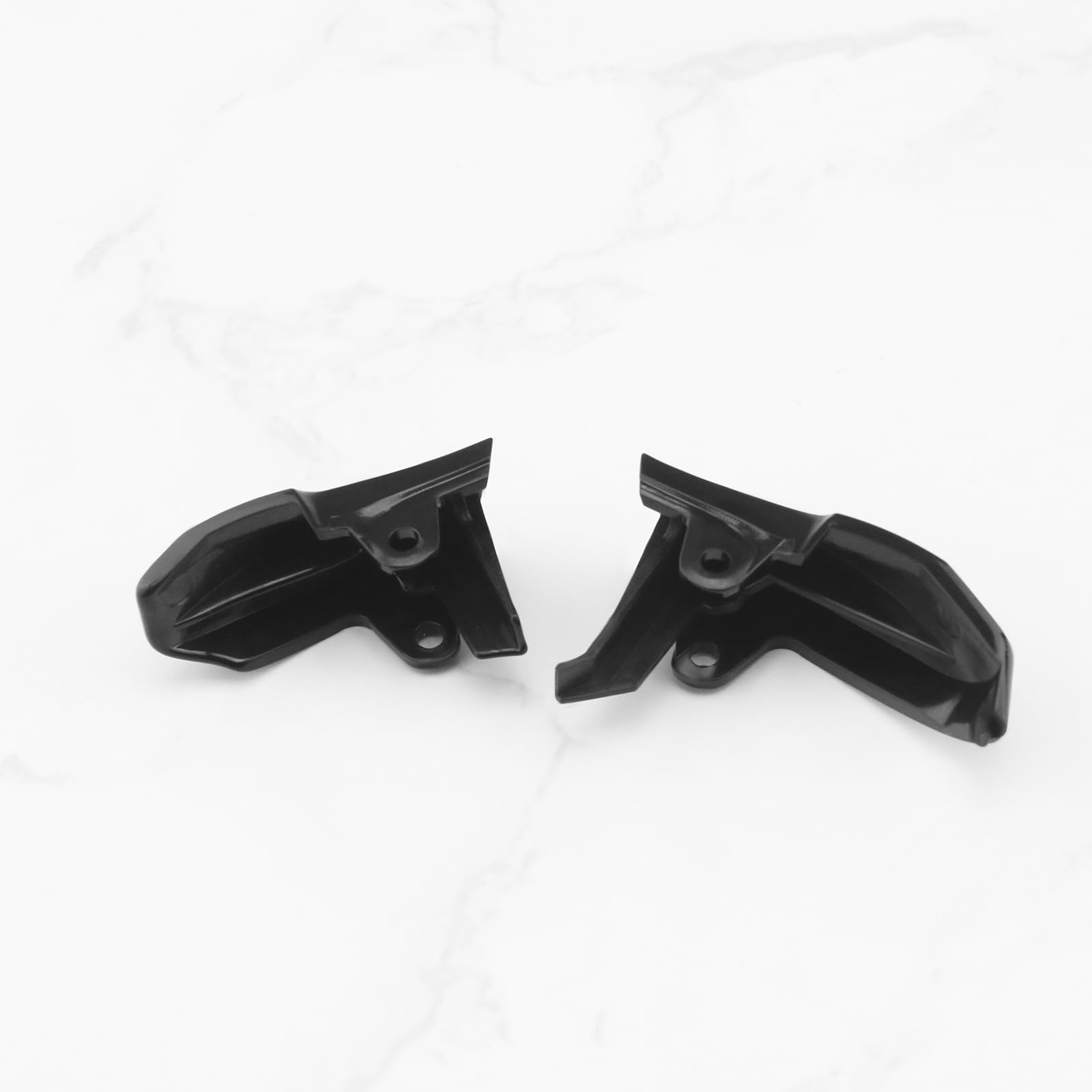 ECSiNG Juego de 4 pares de botones de control de consola de juegos LB RB, color negro, repuesto compatible con mandos inalámbricos Xbox One, modelo estándar 1537