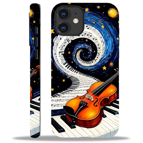 Coque iPhone 11 piano violon mate antichoc pour éviter les rayures et casses
