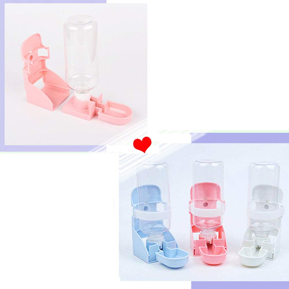 Distributeur d'eau suspendu pour lapin, chinchilla, hérisson, furet, hamster - 500 ml
