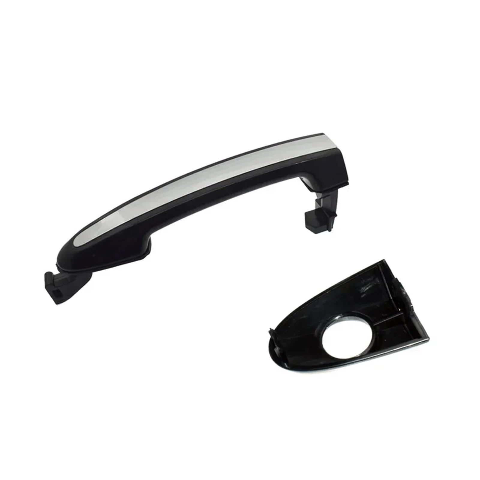 BQWYEDPL Exterior Car Door Handle Fit for Santa Fit for Fe 2007-2012 82651-2B010 82652-2B000 82652-2B010 83652-2B000 Car Door Latch Handle(Front Left)