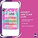Goody Classics Mini Claw Clips - 2 Count (Pack of 1), Assorted Colors - Great for Easily Pulling Up Your Hair - Pain-Free Hair Accessories for Women, Men, Boys and Girls