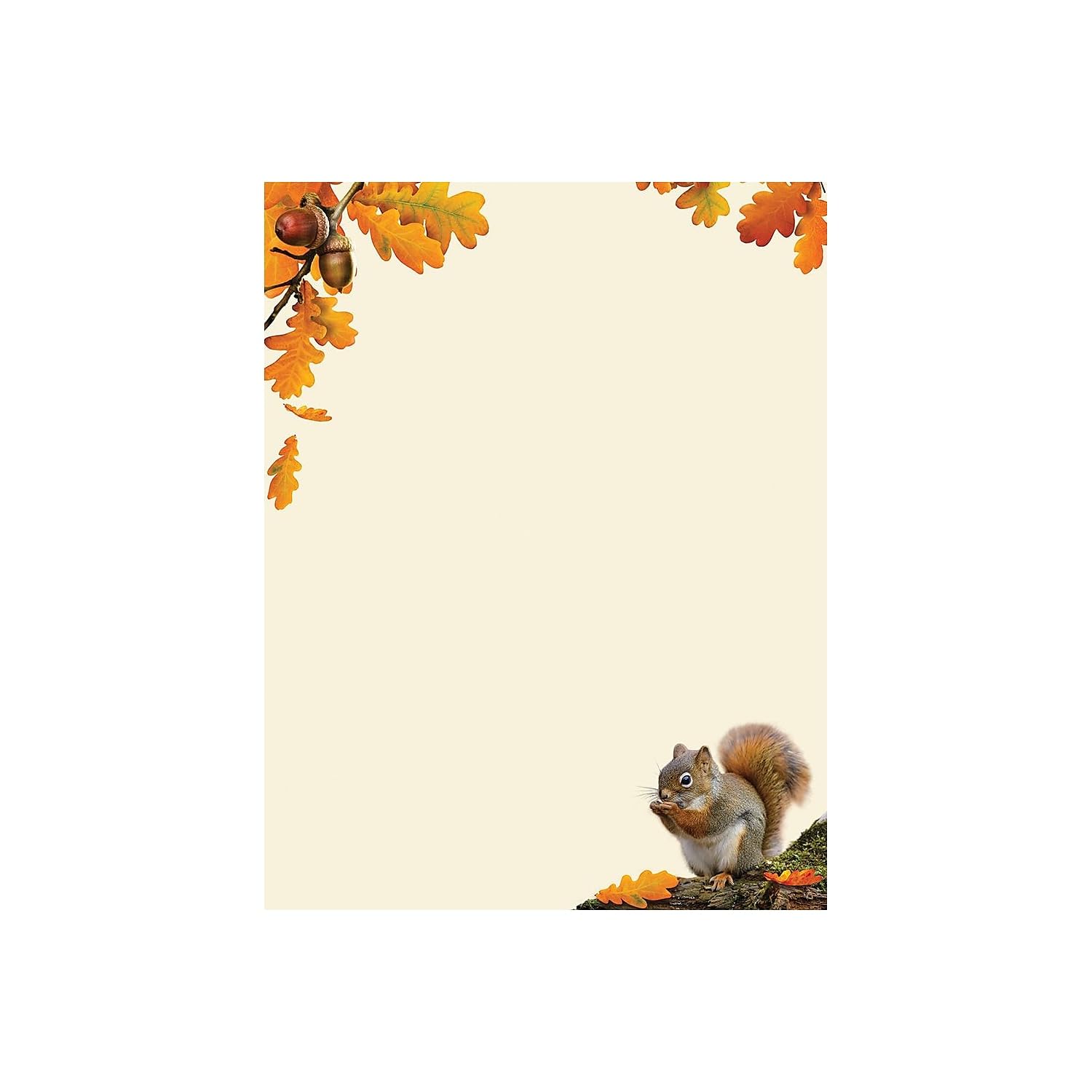 Great Papers. Acorn Letterhead, 80 Count, 27,9 X 21,6 Cm (2017013)-image